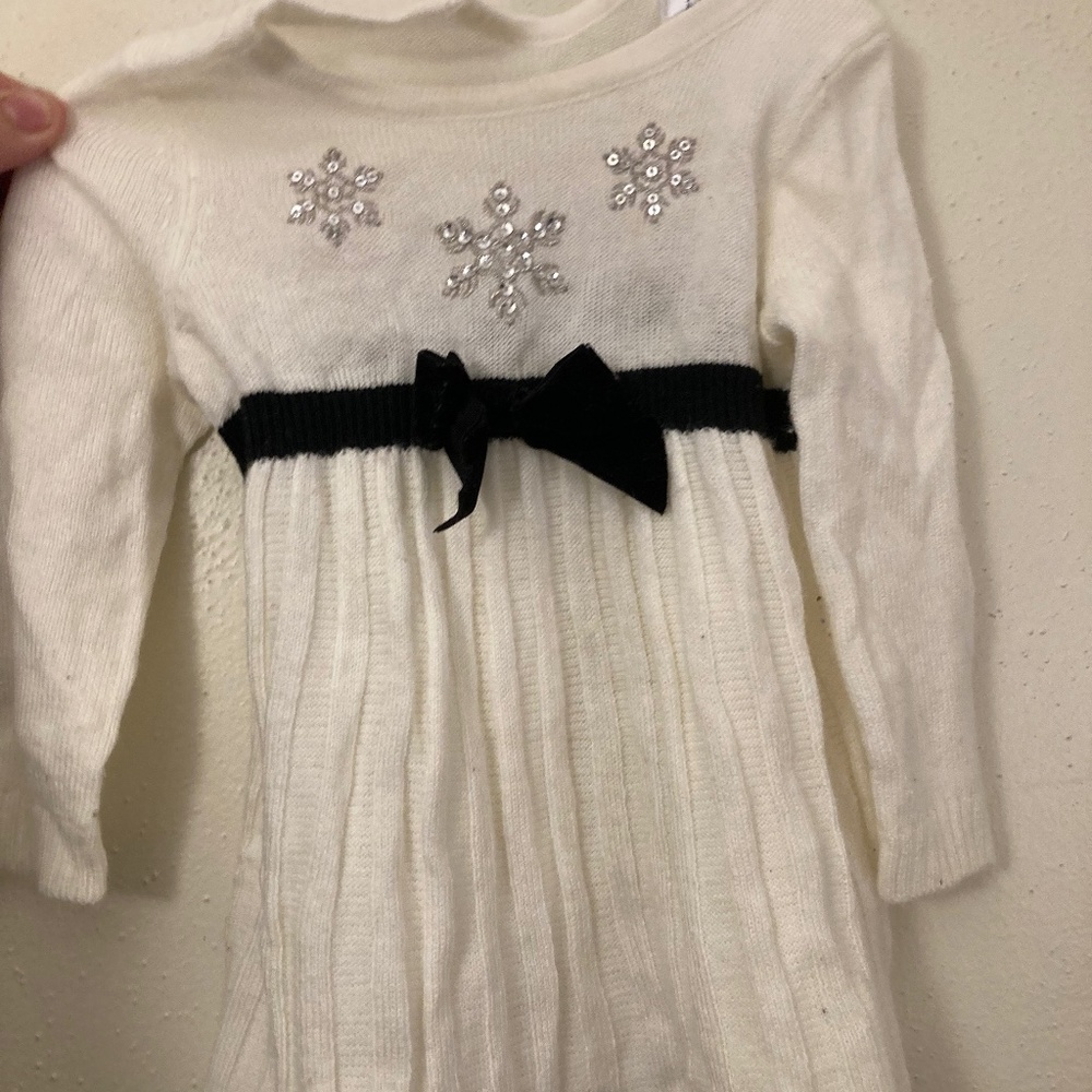 Sophia rose snowflake dress 6/9